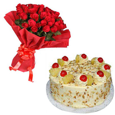 "Cake N Roses - Click here to View more details about this Product